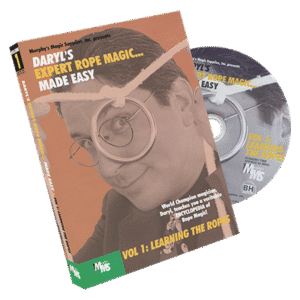Expert Rope Magic Made Easy by Daryl # 1 DVD Zaubertricks mit Seilen