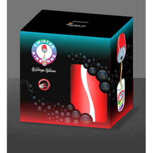 Magnetic Airborne (Cola) by Twister Magic Schwebendes Glas Cola (magnetisch)