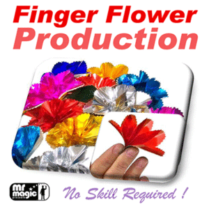 Finger Flower Production (Set of 16) by Mr. Magic Blumen in Fingern erscheinenlassen