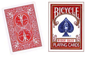 Forcierspiel rot Karo 2, Red One Way Forcing Deck (2d)