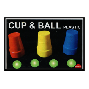 Becherspiel Kunststoff gelb blau rot Cups and Balls (Plastic) by Premium Magic - Zaubertrick