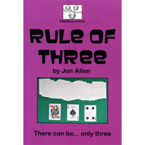 Rule of Three by Jon Allen - Zaubertrick