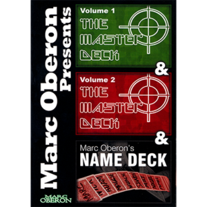 Master Deck by Marc Oberon Trickkartenspiel + Videoanleitung + Buch