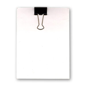Clip Board (4 Inches X 5.5 Inches) by Uday Klemmbrett für Mentaltricks Durchschreibe Clipboard Zaubertrick
