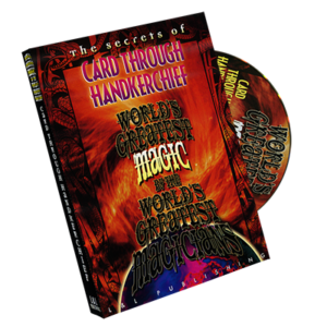 Karte durch Taschentuch The Card Through Handkerchief (World's Greatest Magic) - DVD