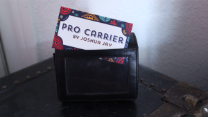 Pro Carrier Deluxe by Joshua Jay and Vanishing Inc. Lederetui Gürteltasche für Kartenspiele Münzen etc.