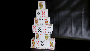 Card Castle (Standard) by Mr. Magic - Karten zu Kartenhaus