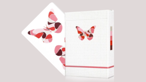 Room One X Butterfly Present Butterfly Try All Playing Cards (300G) Poker Spielkarten