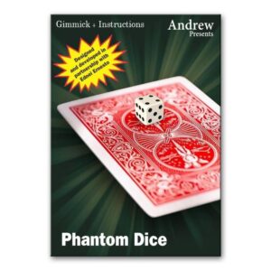 Phantom Dice by Andrew gezeichneter Würfel zu echtem Würfel