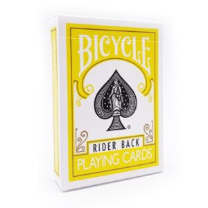 Bicycle - Poker Deck - Gelbe Rückseite