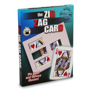 Zig Zag Card (Bicycle) Dreigeteilte Karte wiederhergestellt
