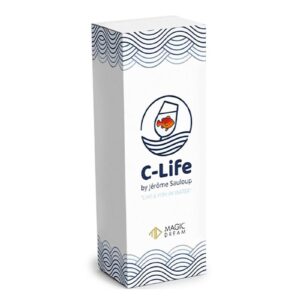 C-LIFE by Jerome Sauloup Goldfisch erscheint in Glas