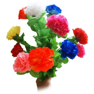 Sleeve Bouquet Cloth 12 blooms Ärmelbukett 12 Blüten