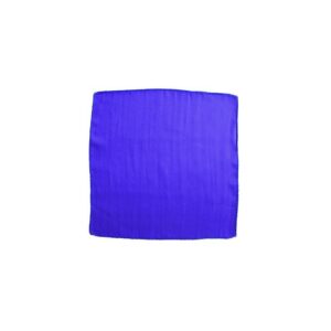 Tuch 20 x 20 cm blau Silk Squares 20 cm (9 inches) Blue