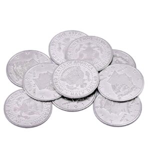 Manipulationsmünzen Palmiermünze Halbdollar 10 Stück Half Dollar Palming Coins