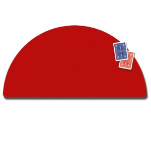Close up Unterlage halbrund rot VDF Close Up Pad - Round Shape Red