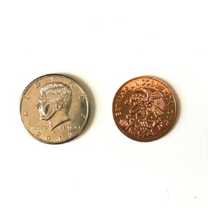 Scotch & Soda US Halbdollar + Mexican Centavos