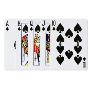 Shrinking Cards Karten schrumpfen Eine wächst auf Jumbogröße Zaubertrick