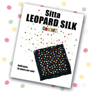 Punktetuch Konfetti Nachfüllpackung 1600 Konfettis Sitta Leopard Silk Confetti refill pack