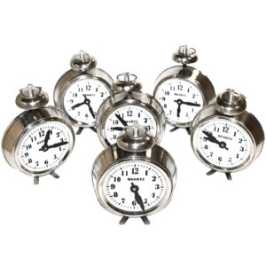 Produktionswecker sechs Wecker erscheinen Production Clocks