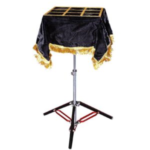 Tisch Zaubertrisch Dreibein mit Tischplatte und Servante Magicians Table Deluxe