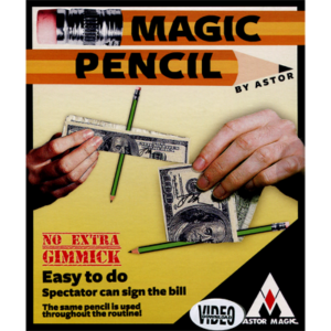 Magic Pencil by Astor Bleistift durch Geldschein ähnlich Misled
