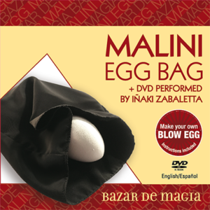Malini Egg Bag Pro (Bag and online instructions) Eierbeutel Malini schwarz Eibeutel