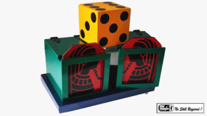 Würfelkasten Split Die Box by Mr. Magic Würfel-Platztausch