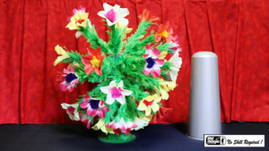 Classic Botania Jumbo (22"/40 Flowers) by Mr. Magic Blume in Röhre zu Blumenstrauß