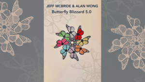 Butterfly Blizzard V5 (Refill ONLY) by Jeff McBride and Alan Wong Papier Schmetterlinge Nachfüllpackung