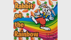Rabbit On The Rainbow (Gimmicks and Online Instructions) by Juan Pablo Magic Monte Kartenzaubertrick mit Hasen