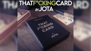That f*cking card (Gimmick and Online Instructions) by JOTA Karten Vorhersage Zaubertrick
