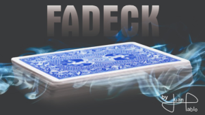 FADECK BLUE by Juan Pablo Kartenspiel verschwindet Bicycle blau