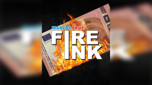 FIRE INK EURO by Marcos Cruz Farbe auf Geldschein verläuft und zeigt Kartenwert an Euro