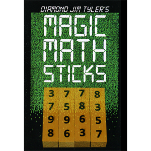 Magic Math Sticks (Wooden), Zählstäbchen aus Holz von Diamond Jim Tyler - Zaubertrick
